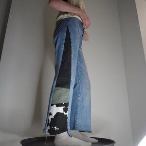 Denim Forum Aritzia - Custom Wide-Leg Designer-Inspired Jeans